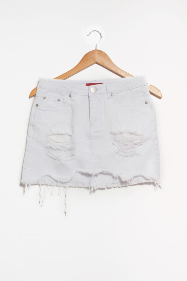 FALDA MINI DE JEANS