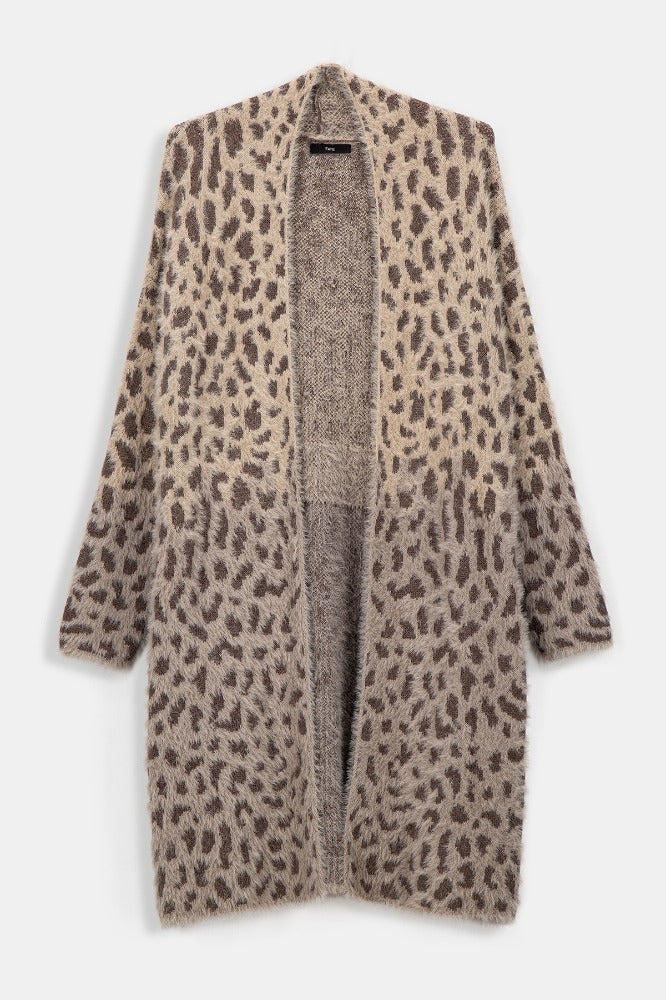 CARDIGAN ANIMAL PRINT