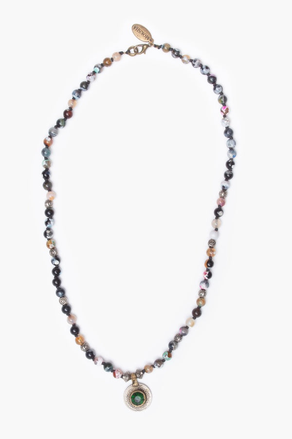 COLLAR MONEDAS AFGHANAS CORTO