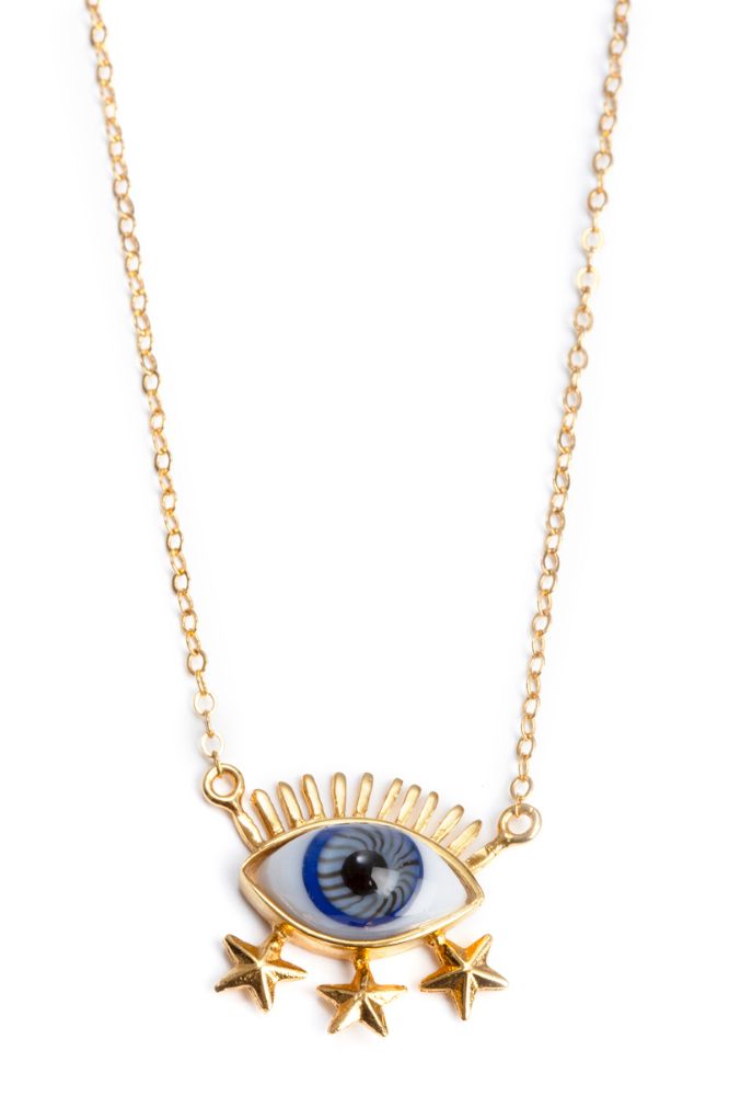 COLLAR TERCER OJO ESTRELLAS