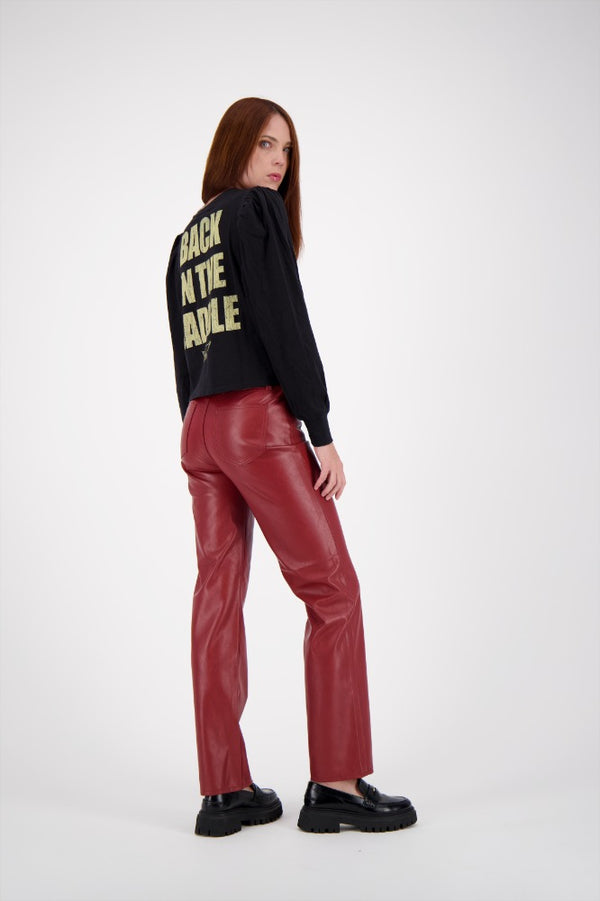 PANTALON CUERO PU PISTOLA